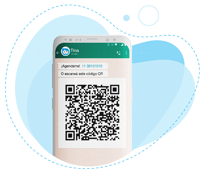 Tina está disponible las 24 horas, los 365 días del año. Consultala escanenado este código QR o agendando su número: 11 3910 1010 Tina está disponible las 24 horas, los 365 días del año. Consultala escanenado este código QR o agendando su número: 11 3910 1010